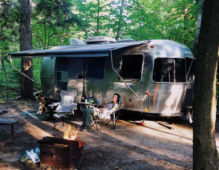 Bohemian 154 Square Foot Airstream Photos Apartment Therapy